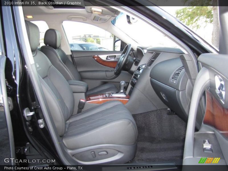  2010 FX 35 Graphite Interior