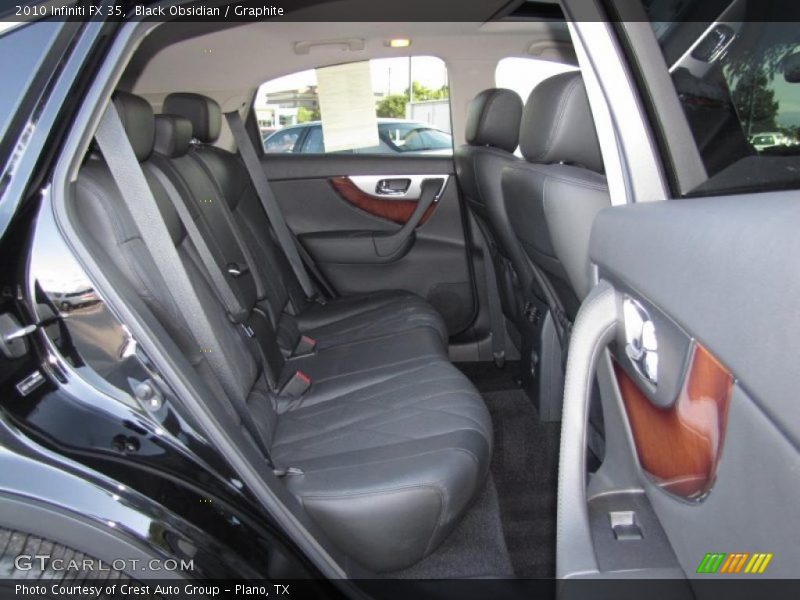  2010 FX 35 Graphite Interior