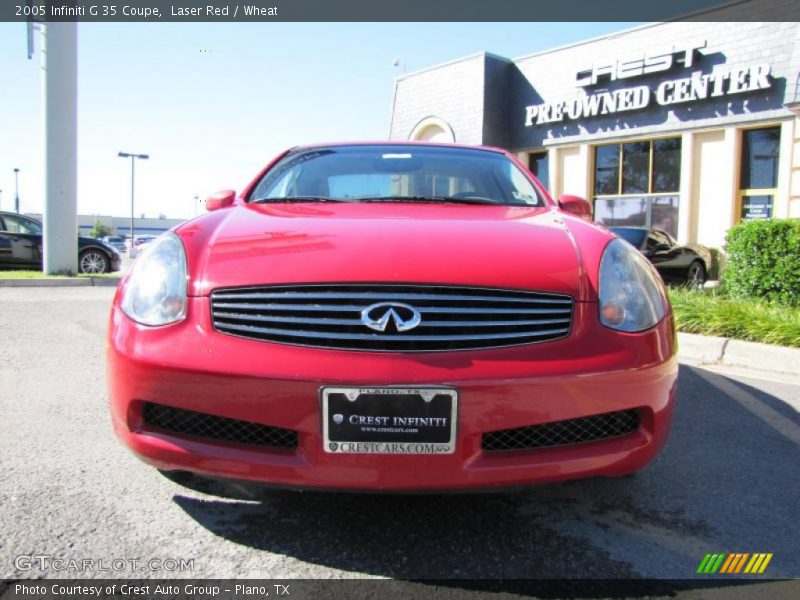 Laser Red / Wheat 2005 Infiniti G 35 Coupe