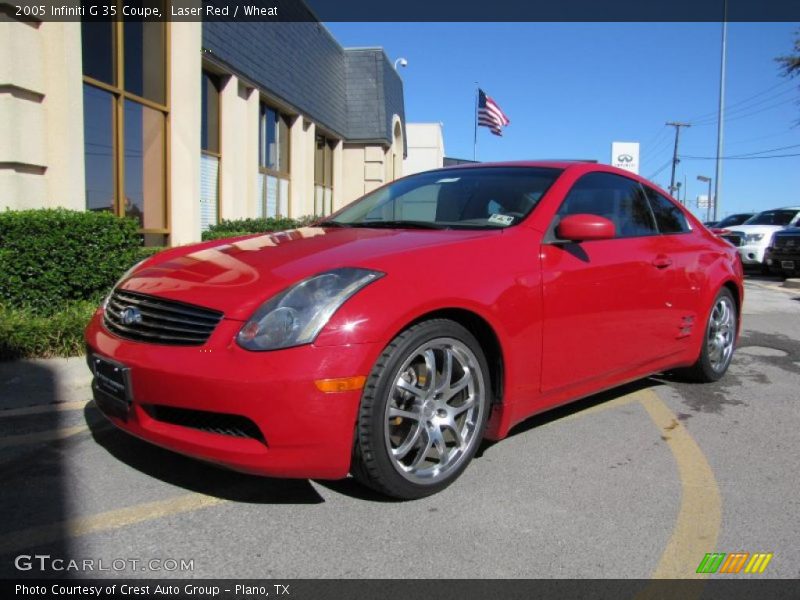 Front 3/4 View of 2005 G 35 Coupe