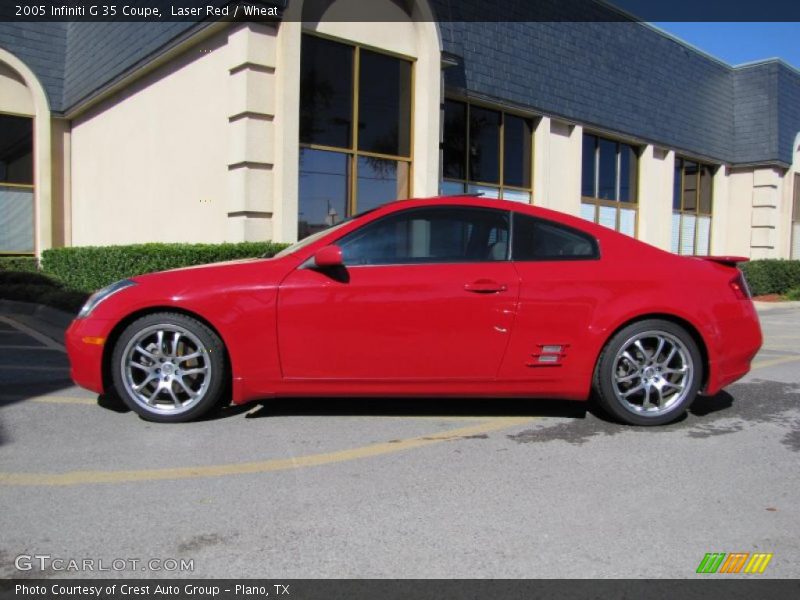 Laser Red / Wheat 2005 Infiniti G 35 Coupe