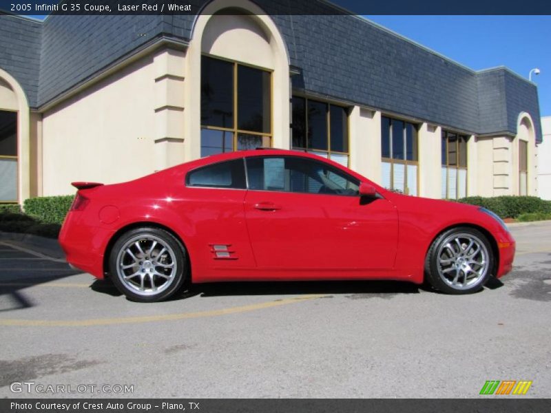 Laser Red / Wheat 2005 Infiniti G 35 Coupe