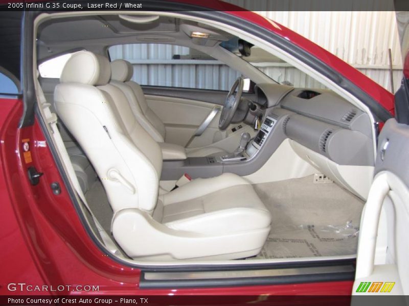 Laser Red / Wheat 2005 Infiniti G 35 Coupe