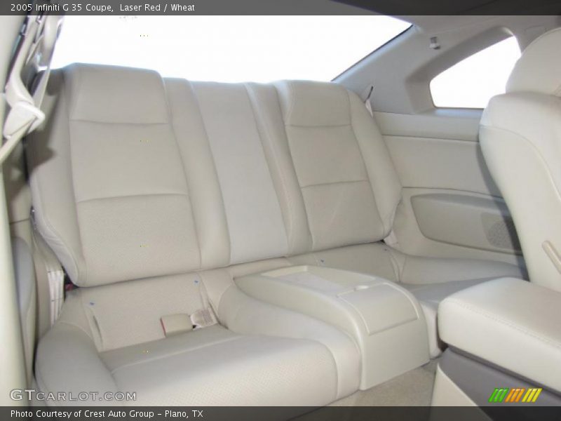 Laser Red / Wheat 2005 Infiniti G 35 Coupe