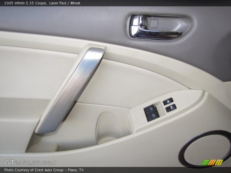 Laser Red / Wheat 2005 Infiniti G 35 Coupe