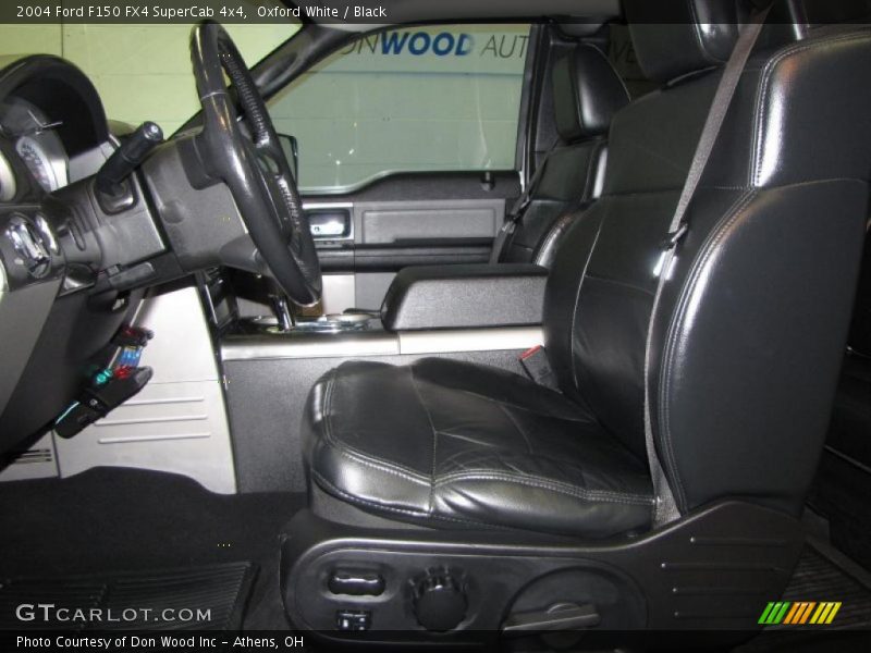  2004 F150 FX4 SuperCab 4x4 Black Interior