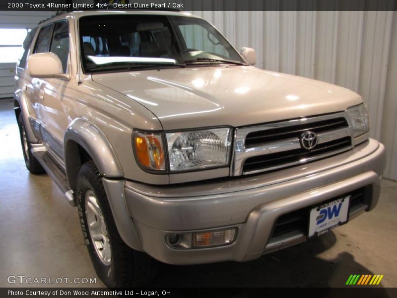 Desert Dune Pearl / Oak 2000 Toyota 4Runner Limited 4x4