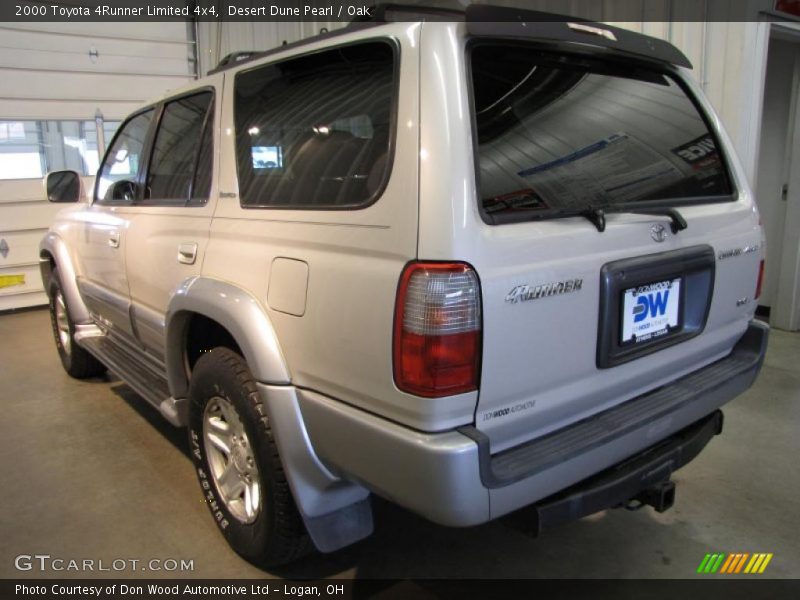 Desert Dune Pearl / Oak 2000 Toyota 4Runner Limited 4x4