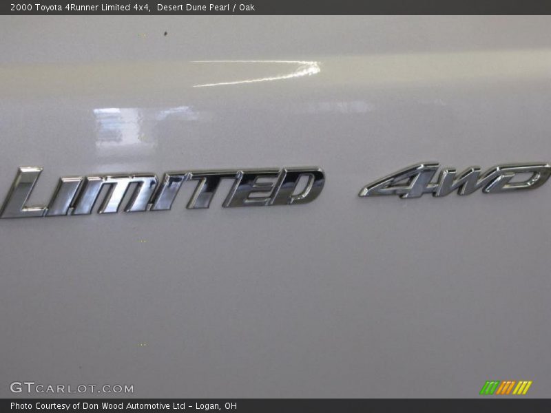  2000 4Runner Limited 4x4 Logo