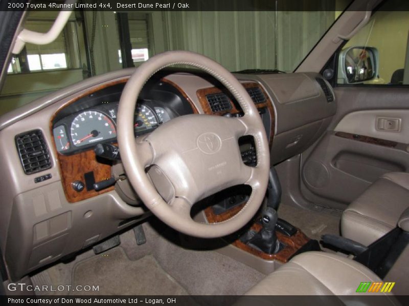 Oak Interior - 2000 4Runner Limited 4x4 