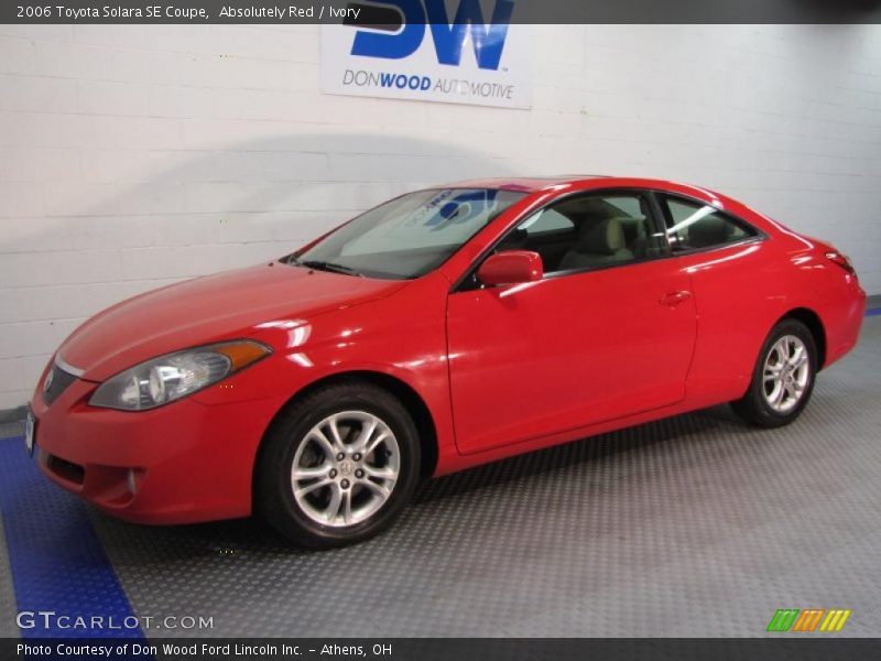 Absolutely Red / Ivory 2006 Toyota Solara SE Coupe