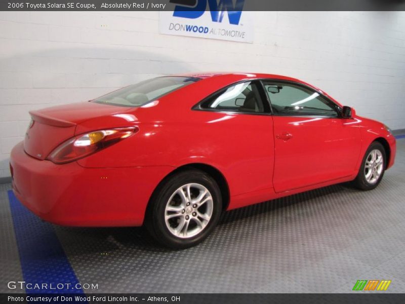 Absolutely Red / Ivory 2006 Toyota Solara SE Coupe