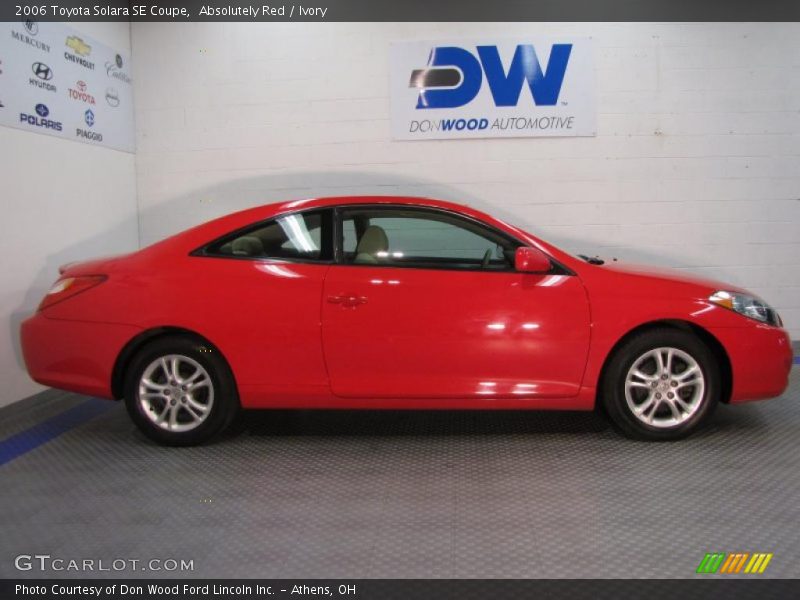 Absolutely Red / Ivory 2006 Toyota Solara SE Coupe