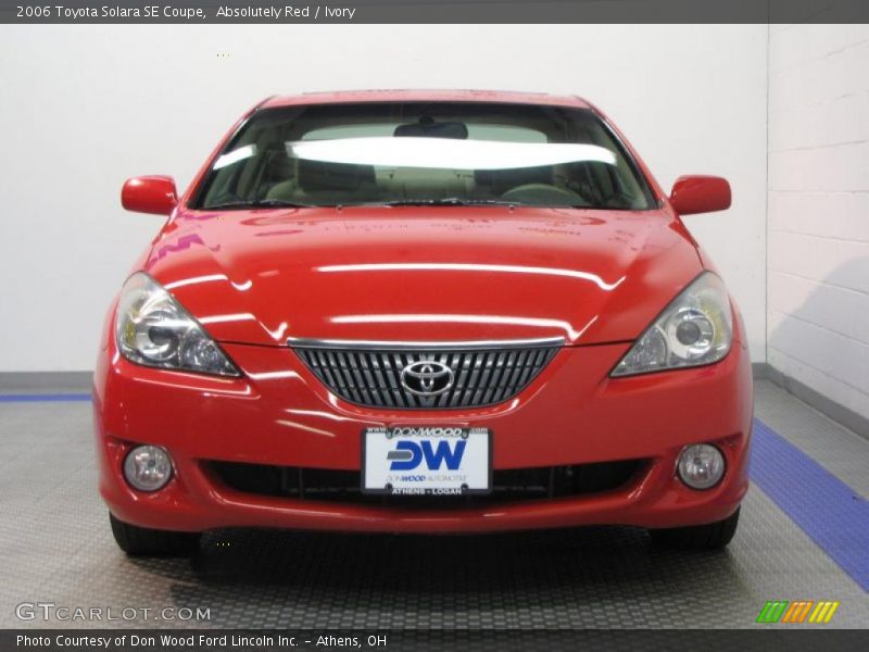 Absolutely Red / Ivory 2006 Toyota Solara SE Coupe
