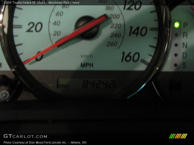 Absolutely Red / Ivory 2006 Toyota Solara SE Coupe