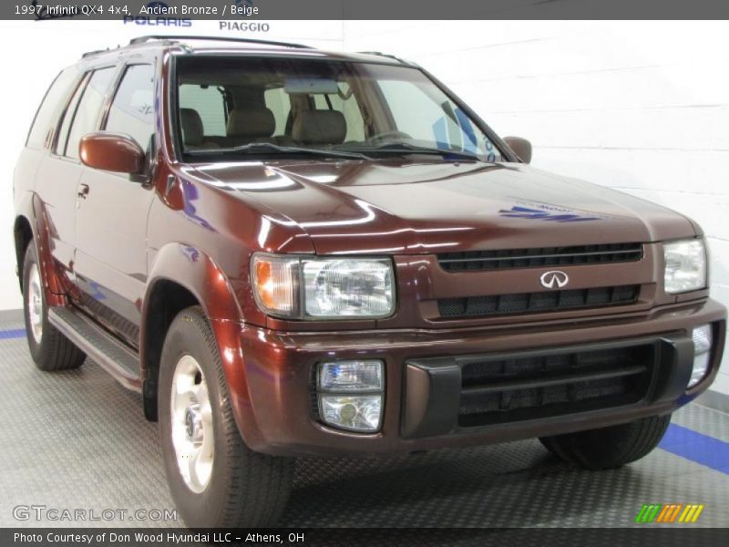 Ancient Bronze / Beige 1997 Infiniti QX4 4x4