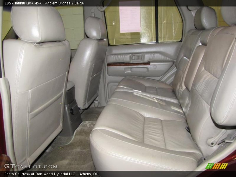  1997 QX4 4x4 Beige Interior