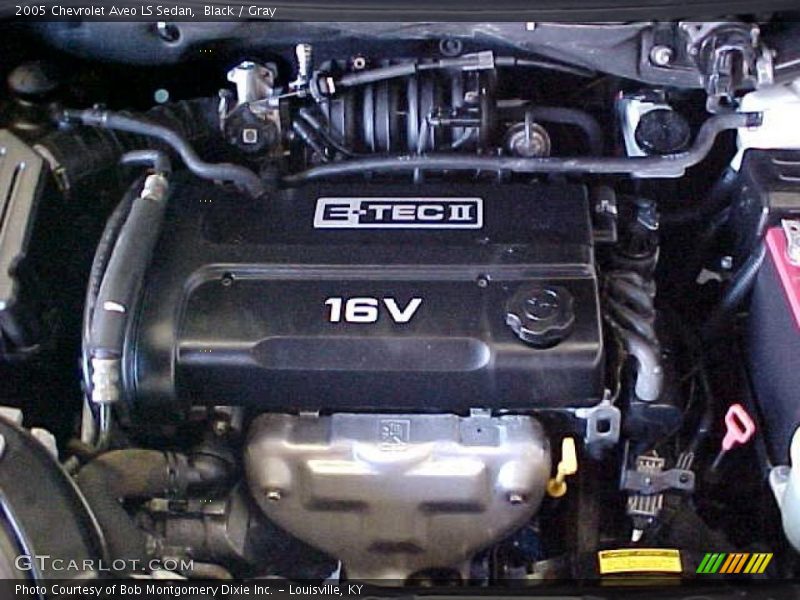  2005 Aveo LS Sedan Engine - 1.6L DOHC 16V 4 Cylinder