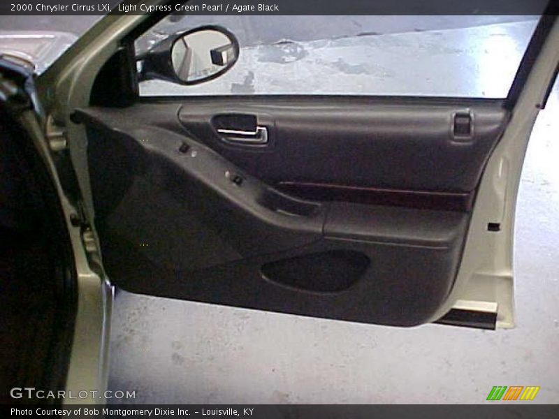 Light Cypress Green Pearl / Agate Black 2000 Chrysler Cirrus LXi