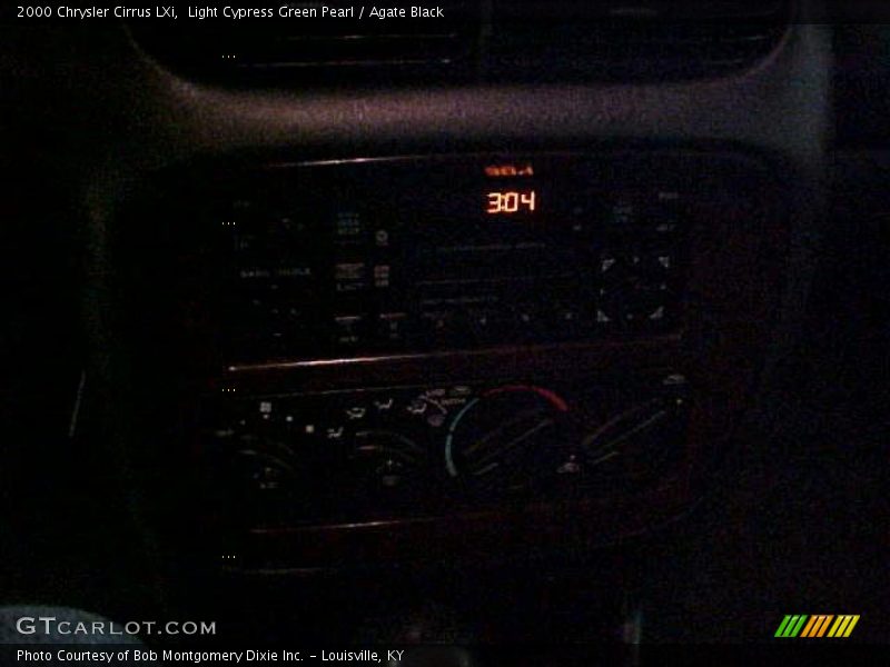 Light Cypress Green Pearl / Agate Black 2000 Chrysler Cirrus LXi