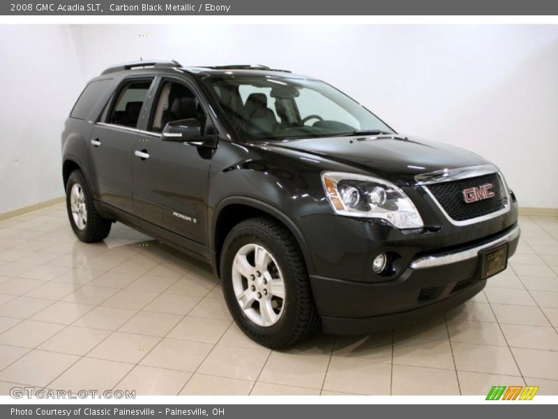 Carbon Black Metallic / Ebony 2008 GMC Acadia SLT