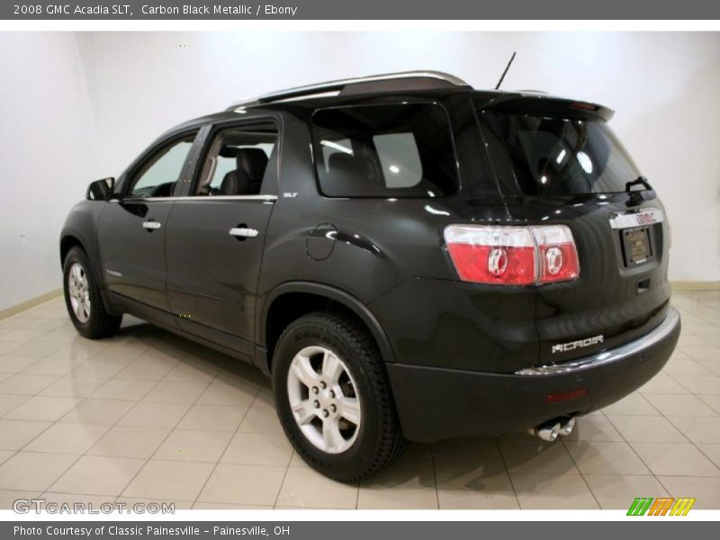 Carbon Black Metallic / Ebony 2008 GMC Acadia SLT