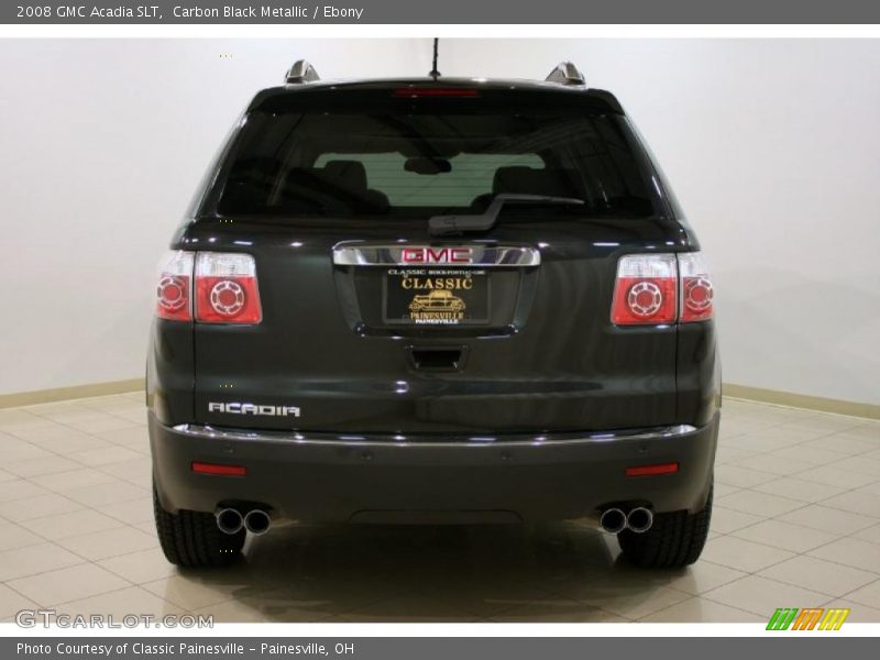 Carbon Black Metallic / Ebony 2008 GMC Acadia SLT