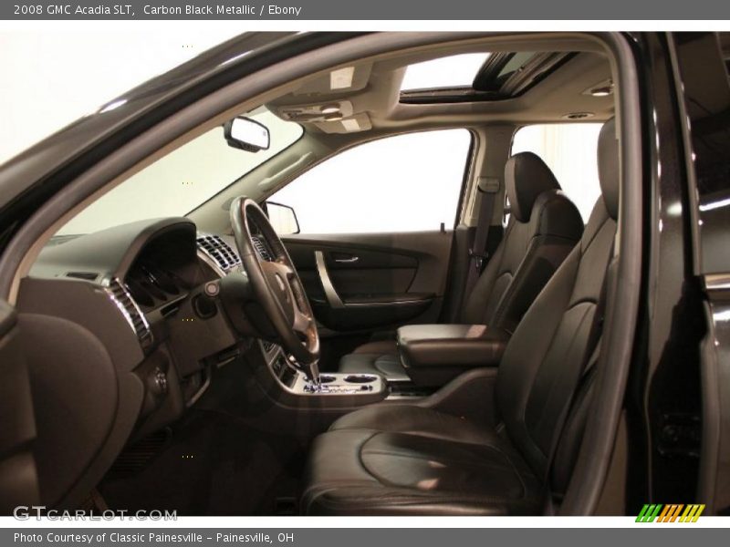 Carbon Black Metallic / Ebony 2008 GMC Acadia SLT