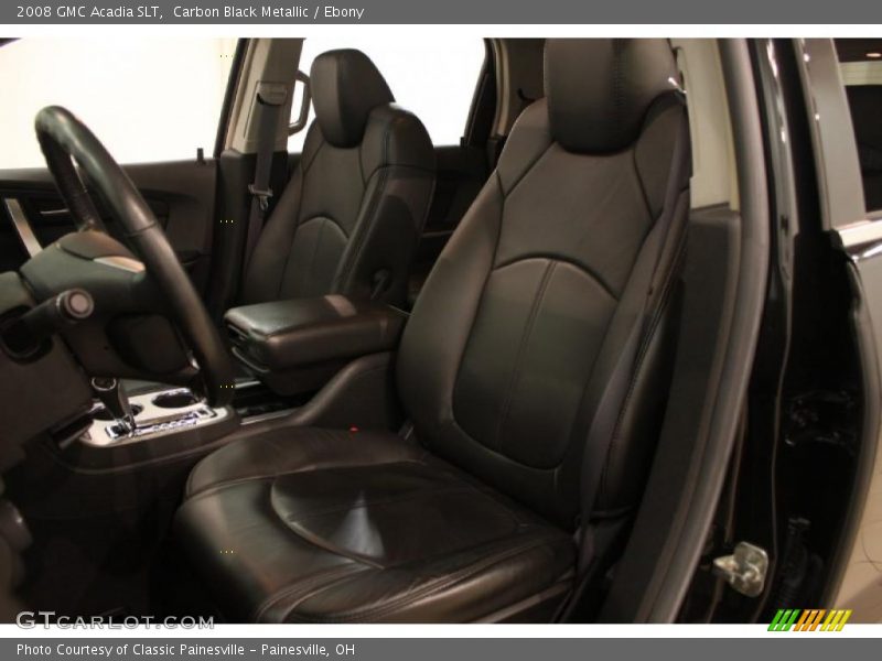 Carbon Black Metallic / Ebony 2008 GMC Acadia SLT