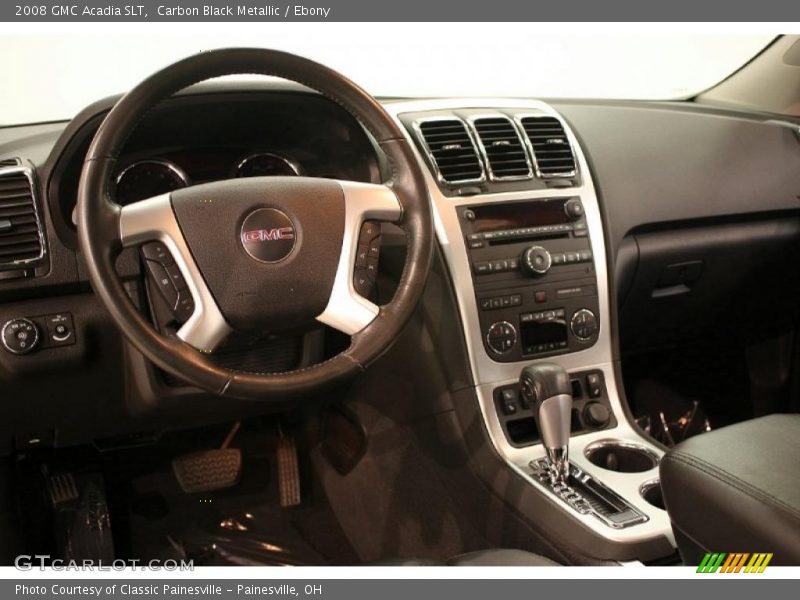 Carbon Black Metallic / Ebony 2008 GMC Acadia SLT