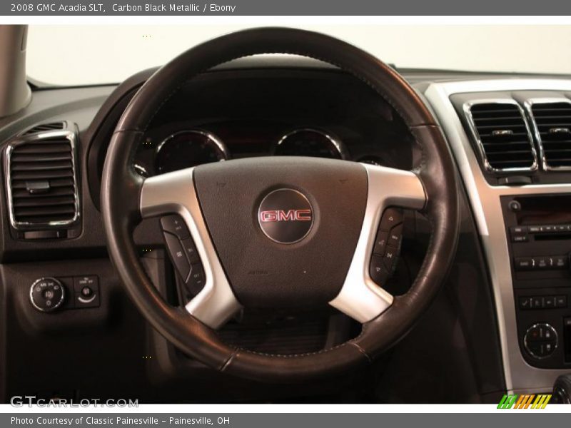 Carbon Black Metallic / Ebony 2008 GMC Acadia SLT
