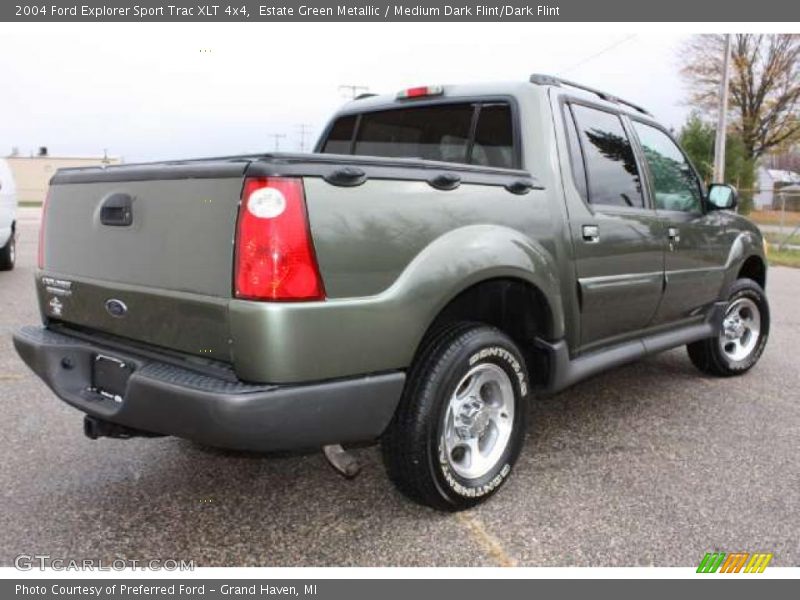 Estate Green Metallic / Medium Dark Flint/Dark Flint 2004 Ford Explorer Sport Trac XLT 4x4