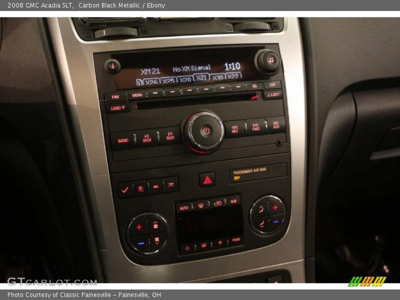 Carbon Black Metallic / Ebony 2008 GMC Acadia SLT