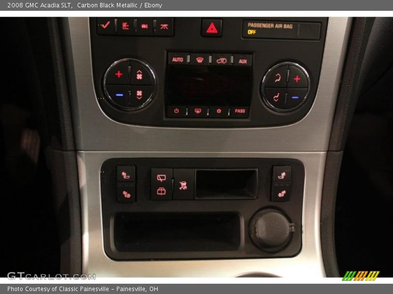 Carbon Black Metallic / Ebony 2008 GMC Acadia SLT