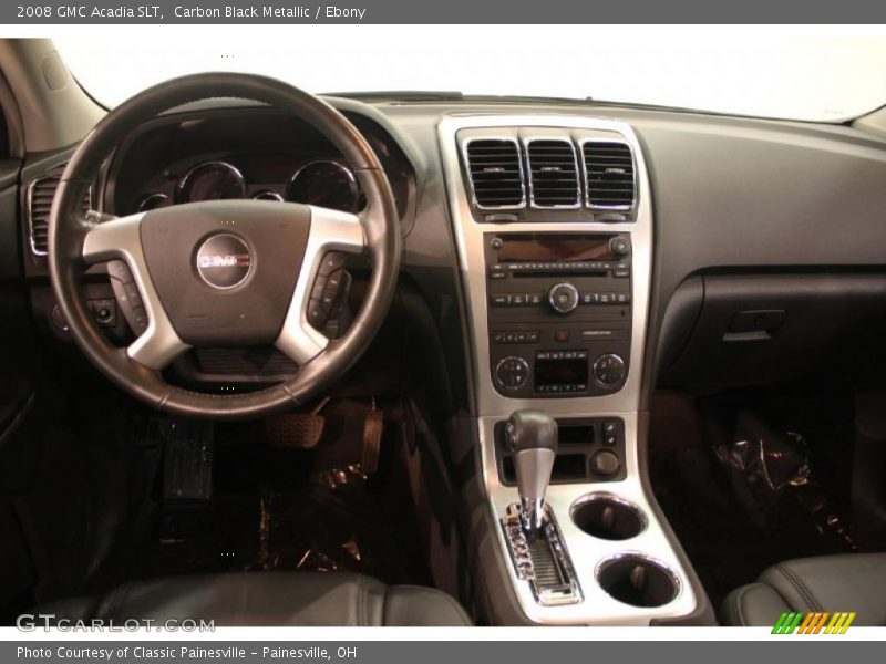 Carbon Black Metallic / Ebony 2008 GMC Acadia SLT