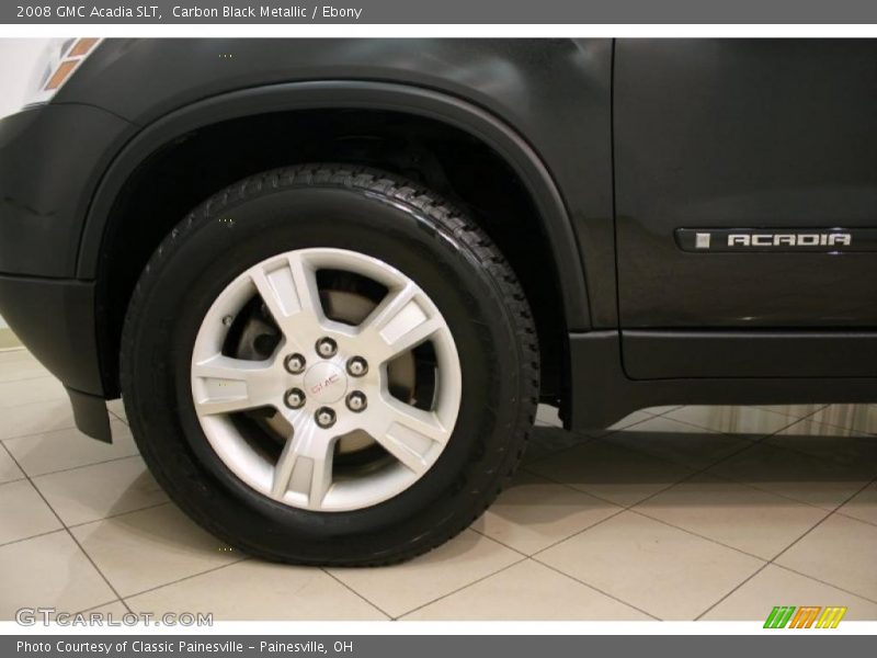Carbon Black Metallic / Ebony 2008 GMC Acadia SLT