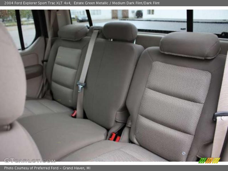 Estate Green Metallic / Medium Dark Flint/Dark Flint 2004 Ford Explorer Sport Trac XLT 4x4