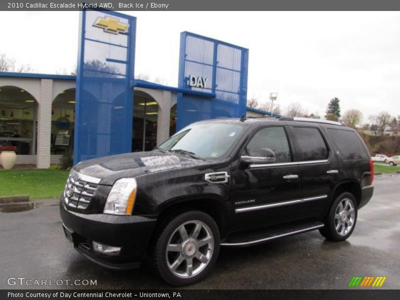 Black Ice / Ebony 2010 Cadillac Escalade Hybrid AWD