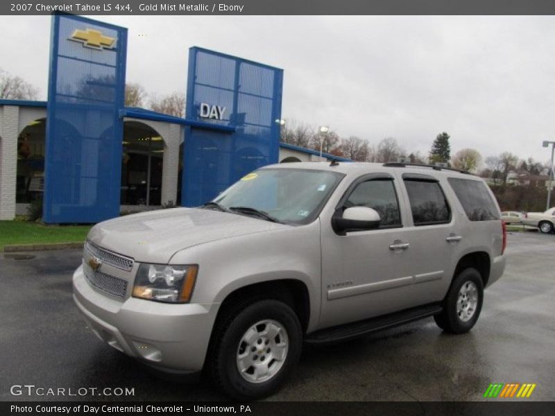 Gold Mist Metallic / Ebony 2007 Chevrolet Tahoe LS 4x4