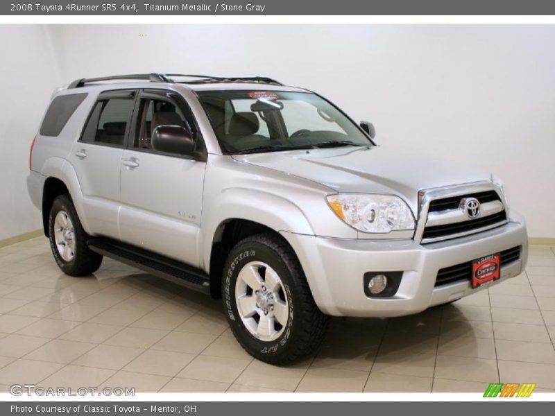 Titanium Metallic / Stone Gray 2008 Toyota 4Runner SR5 4x4