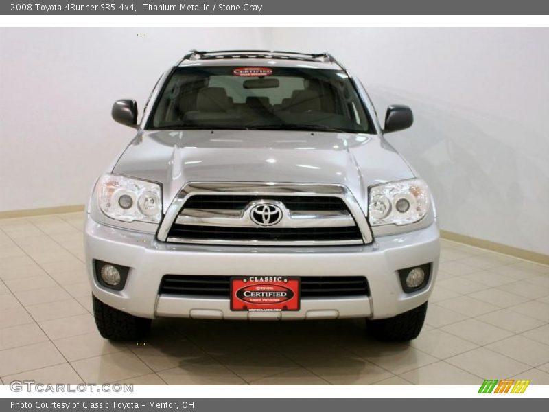 Titanium Metallic / Stone Gray 2008 Toyota 4Runner SR5 4x4