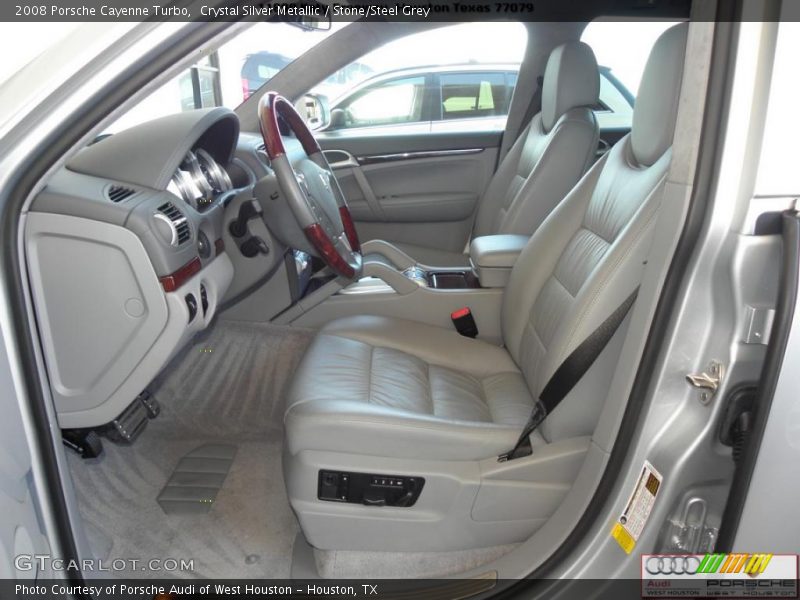  2008 Cayenne Turbo Stone/Steel Grey Interior