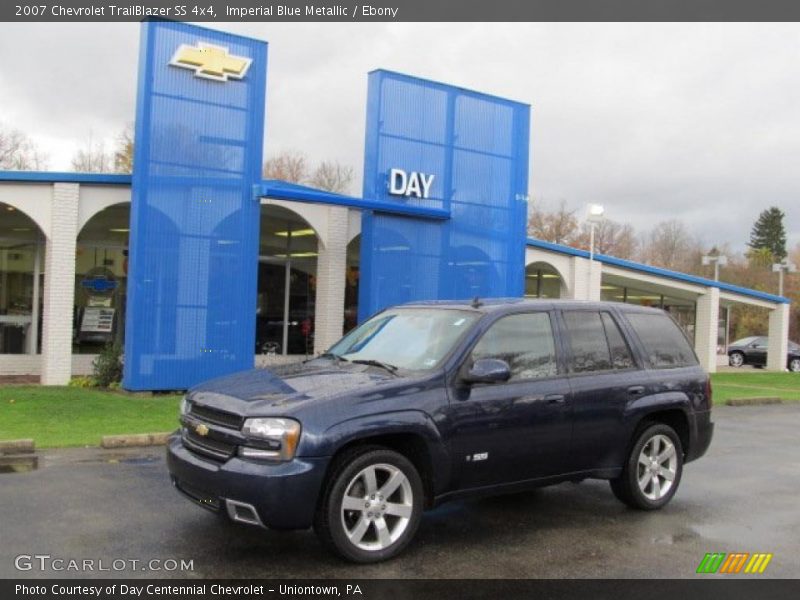Imperial Blue Metallic / Ebony 2007 Chevrolet TrailBlazer SS 4x4