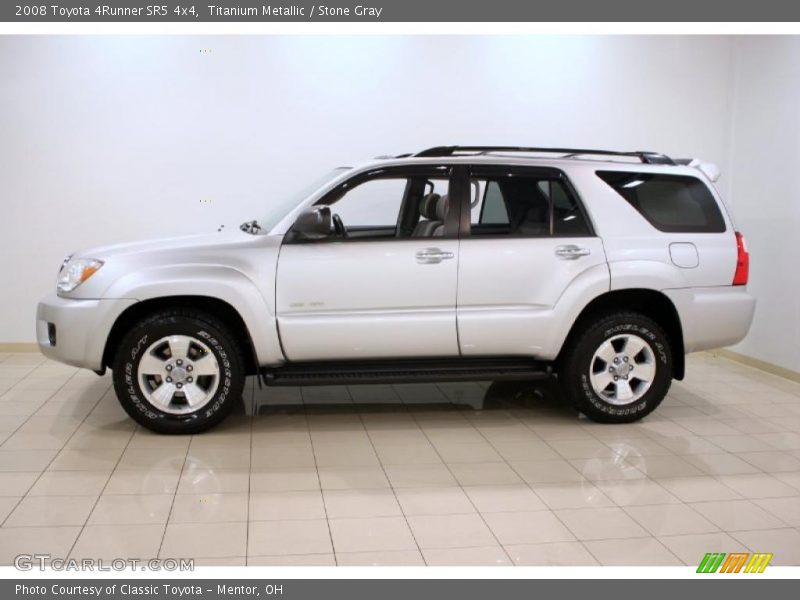 Titanium Metallic / Stone Gray 2008 Toyota 4Runner SR5 4x4