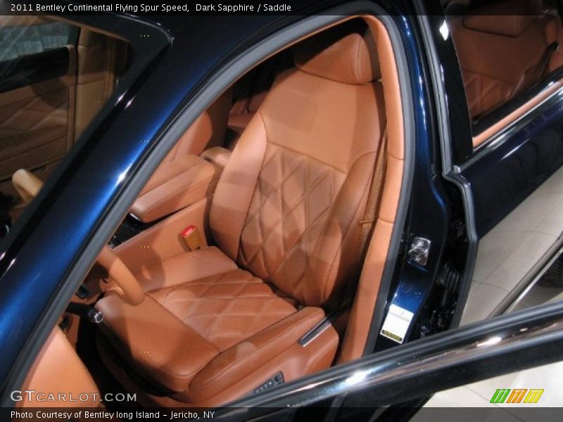  2011 Continental Flying Spur Speed Saddle Interior