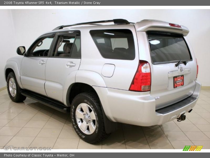 Titanium Metallic / Stone Gray 2008 Toyota 4Runner SR5 4x4