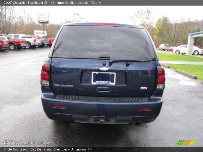 Imperial Blue Metallic / Ebony 2007 Chevrolet TrailBlazer SS 4x4