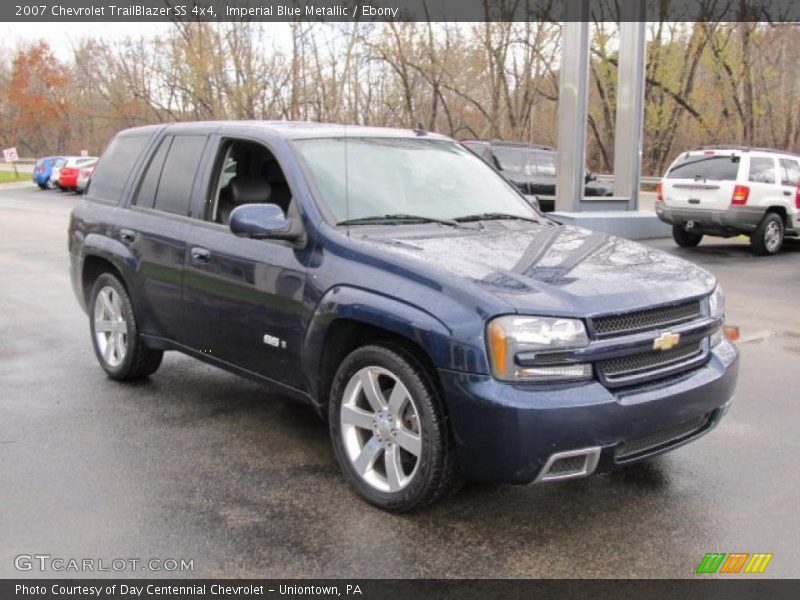 Imperial Blue Metallic / Ebony 2007 Chevrolet TrailBlazer SS 4x4