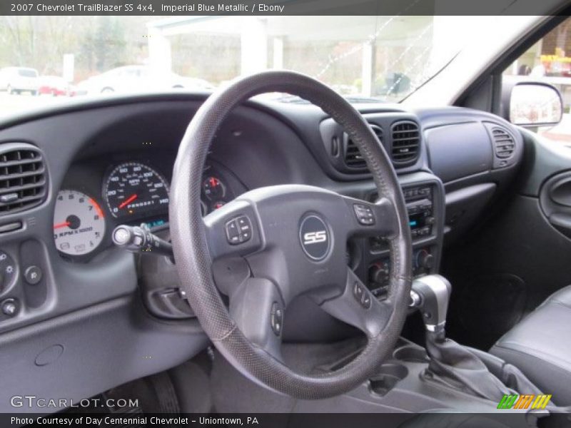 Imperial Blue Metallic / Ebony 2007 Chevrolet TrailBlazer SS 4x4