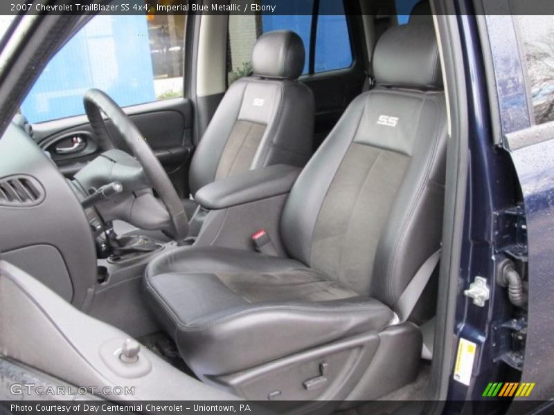Imperial Blue Metallic / Ebony 2007 Chevrolet TrailBlazer SS 4x4